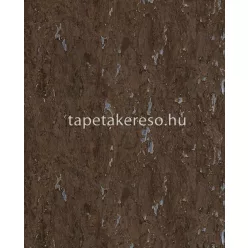  Eijffinger NATURAL WALLCOVERINGS III parafa anyagú barna, ezüst színű parafa natural tapéta