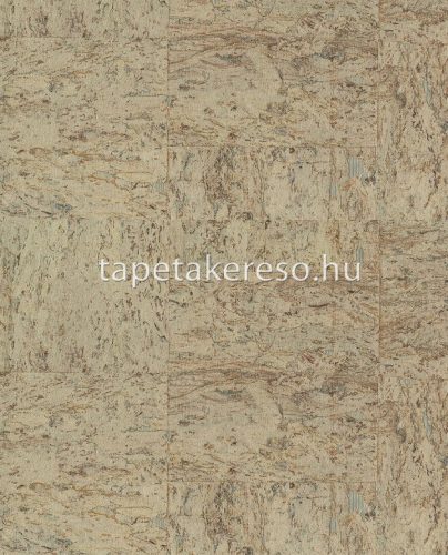Eijffinger NATURAL WALLCOVERINGS III parafa anyagú kék, barna, gyöngyház színű parafa natural tapéta
