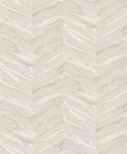 Emil & Hugo Akasa vlies anyagú törtfehér, szürke, gyöngyház, beige színű leveles, absztrakt Modern tapéta