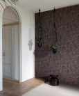 Emil & Hugo Akasa vlies anyagú fekete, barna, gyöngyház  színű kockás, foltos Modern tapéta