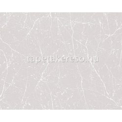   AS Creation Terra habos, vlies anyagú szürke, fehér, gyöngyház színű textilhatású, egyszínű modern, natural tapéta