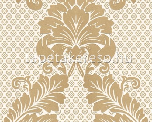 Architects Paper Luxury Wallpaper vlies, flock anyagú fehér, barna színű barokk modern tapéta
