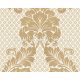 Architects Paper Luxury Wallpaper vlies, flock anyagú fehér, barna színű barokk modern tapéta