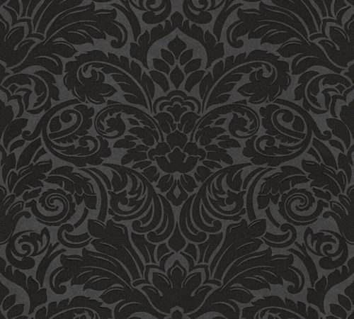 Architects Paper Finest vlies, üveggyöngy anyagú szürke színű barokk klasszikus tapéta