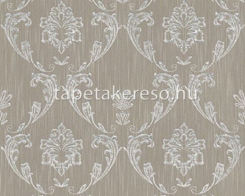 Architects Paper Finest vlies, textil anyagú ezüst, barna színű barokk klasszikus tapéta