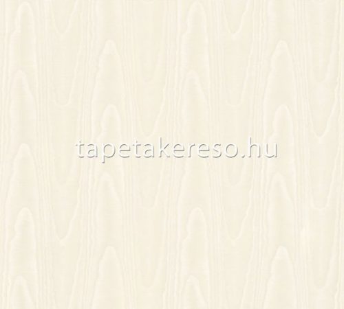 Architects Paper Finest vlies, flock anyagú törtfehér színű famintás, moire modern tapéta