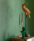 Eijffinger Museum flock, vlies anyagú zöld színű csíkos romantikus tapéta