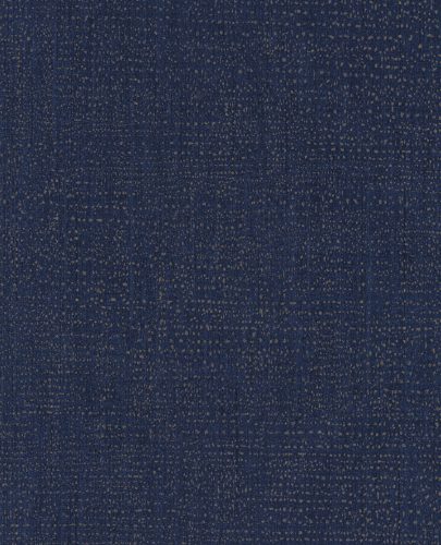 Eijffinger Museum vlies, vinyl anyagú kék, arany színű pöttyös romantikus tapéta