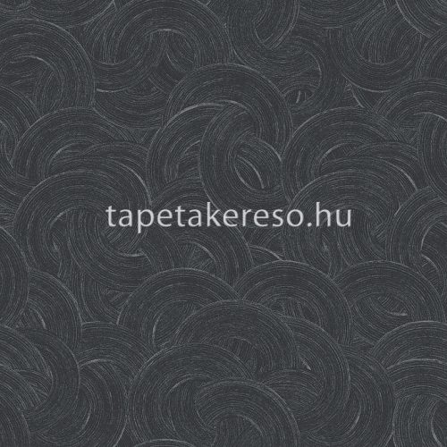 Boras The Apartment vlies anyagú fekete színű geometriai modern tapéta