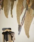 Eijffinger Museum vlies anyagú beige, barna, arany színű gyöngyös romantikus poszter