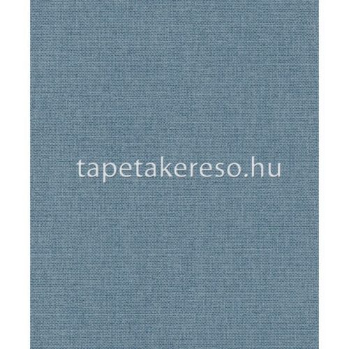 Rasch Color Your Life vlies, habos anyagú kék színű szövethatású, egyszínű modern tapéta
