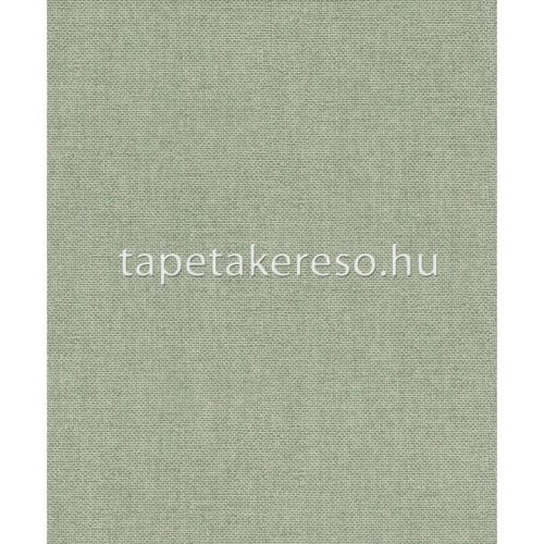 Rasch Color Your Life vlies, habos anyagú zöld színű szövethatású, egyszínű modern tapéta