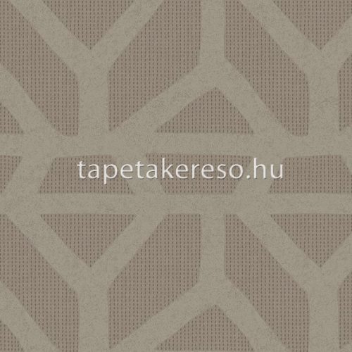 Eijffinger Artifact vlies anyagú barna színű geometriai modern tapéta