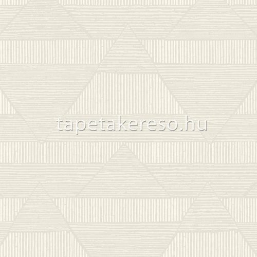 Eijffinger Artifact vlies anyagú törtfehér színű geometriai modern tapéta
