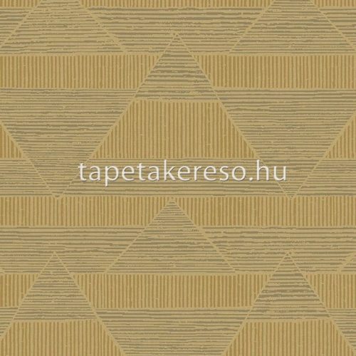 Eijffinger Artifact vlies anyagú sárga színű geometriai modern tapéta