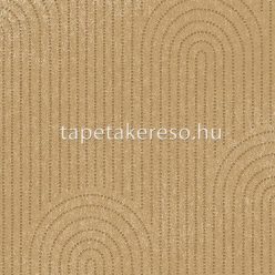   Eijffinger Artifact vlies anyagú sárga színű pöttyös, geometriai, art deco modern tapéta