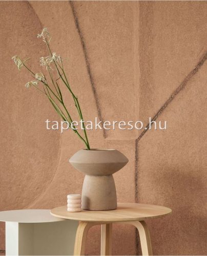 Eijffinger Artifact vlies anyagú barna színű geometriai modern poszter