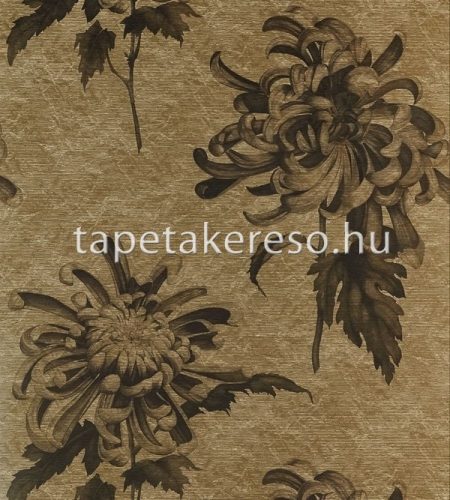 Zoffany The muse vlies anyagú arany színű virágos modern tapéta