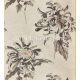 Zoffany The muse vlies anyagú szürke, ezüst, piros színű virágos modern tapéta