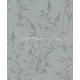 Rasch Deco Style vlies, habos anyagú türkiz, ezüst, gyöngyház színű leveles modern tapéta