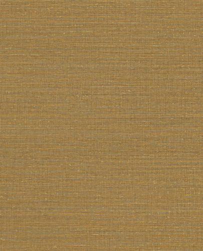 Eijffinger Canvas vlies, vinyl anyagú barna, mustársárga színű szövethatású, struktúrált modern tapéta