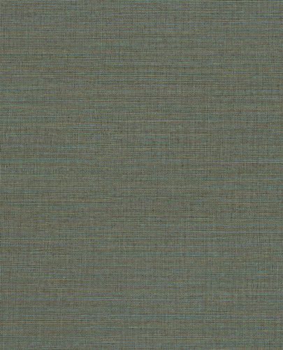 Eijffinger Canvas vlies, vinyl anyagú türkiz, sárga színű szövethatású, struktúrált modern tapéta
