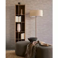   Eijffinger Canvas vlies, vinyl anyagú szürke, csillámos színű foltos, textilhatású modern tapéta
