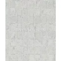   Rasch Deco Style vlies, habos anyagú szürke színű kockás, struktúrált modern tapéta