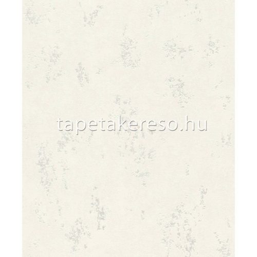 Rasch Color Your Life vlies, habos anyagú fehér, gyöngyház színű foltos, betonhatású modern tapéta