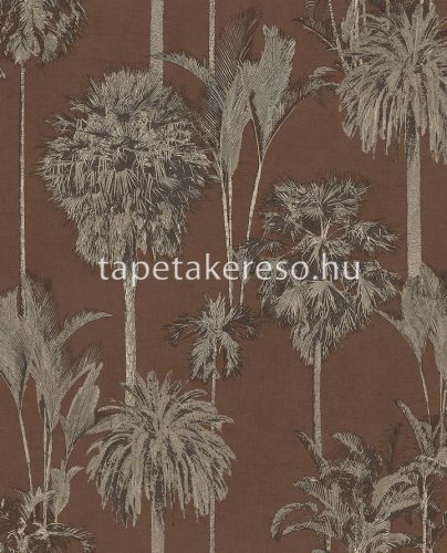 Eijffinger Oasis vlies anyagú barna, beige színű fás modern tapéta