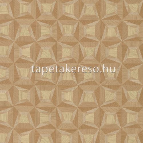 Limonta TEXTILIA vlies, vinyl anyagú barna színű geometriai modern tapéta