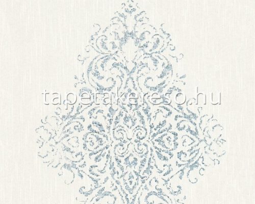 Architects Paper Luxury Wallpaper vlies, textil anyagú fehér, ezüst színű barokk modern tapéta