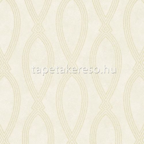 Marburg Memento homokszórt, vlies anyagú beige, törtfehér, gyöngyház színű hullámos, geometriai modern tapéta