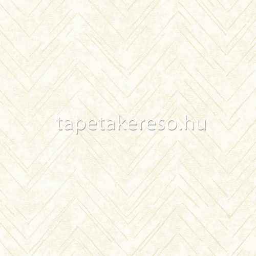 Marburg Memento homokszórt, vlies anyagú fehér, gyöngyház színű chevron, vonalas, foltos modern tapéta