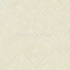   Marburg Memento homokszórt, vlies anyagú törtfehér, gyöngyház színű chevron, vonalas, foltos modern tapéta