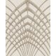 Marburg Modernista vlies, vinyl anyagú beige, barna, gyöngyház színű art deco modern tapéta