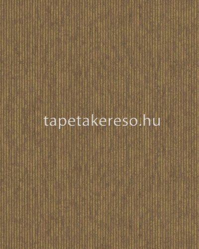 Marburg Modernista vlies, vinyl anyagú arany, rozsdabarna színű csíkos, foltos modern tapéta