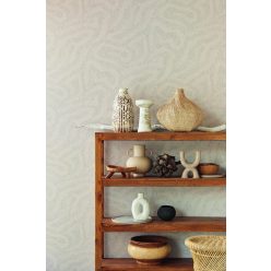   Eijffinger Embrace vlies anyagú beige színű absztrakt modern tapéta