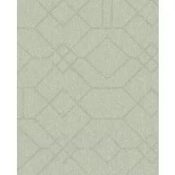   Eijffinger Embrace vlies anyagú zöld színű geometriai modern tapéta