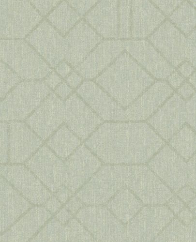 Eijffinger Embrace vlies anyagú zöld színű geometriai modern tapéta