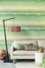 Eijffinger Embrace vlies anyagú türkiz, beige színű csíkos, foltos modern tapéta