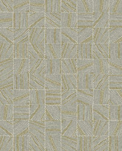 Eijffinger Embrace vlies anyagú keki, szürke színű pöttyös, geometriai modern tapéta