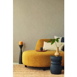   Eijffinger Embrace vlies anyagú barna, csillámos színű levél erezet modern tapéta