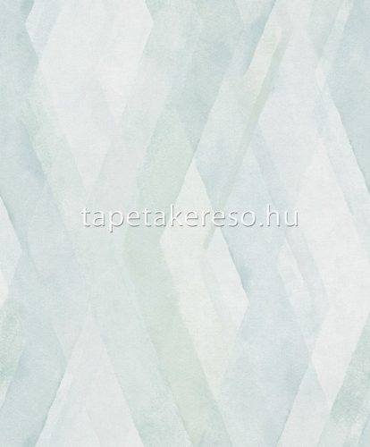 Marburg Shades vlies, vinyl anyagú zöld, fehér színű geometriai, textilhatású modern tapéta