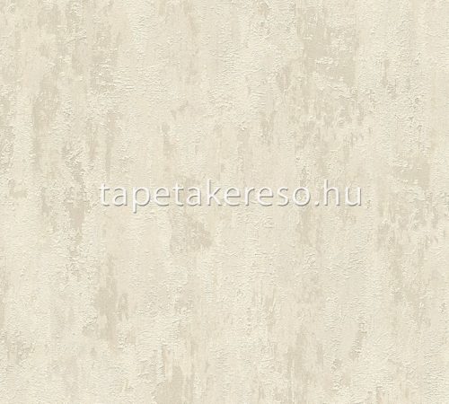 AS Creation TrendWall 2 vlies, vinyl anyagú beige, gyöngyház, fehér színű foltos, betonhatású modern tapéta