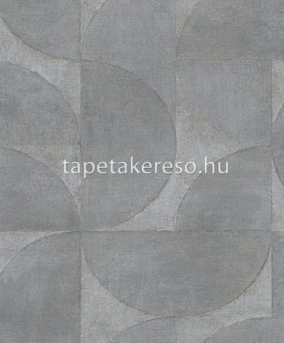 Marburg Vintage Deluxe vlies, vinyl anyagú szürke, barna színű geometriai indusztriális tapéta