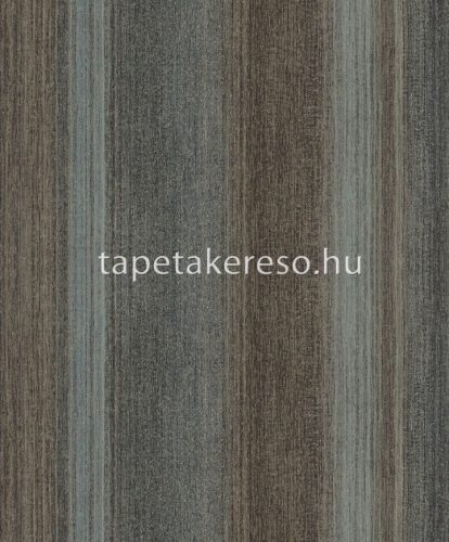 Marburg Vintage Deluxe vlies, vinyl anyagú barna, türkiz színű foltos, csíkos indusztriális tapéta