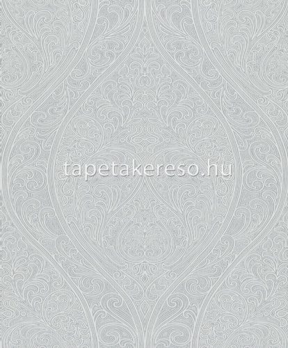 Marburg Villa Romana vlies, vinyl anyagú szürke, fehér, csillámos színű keleties modern tapéta