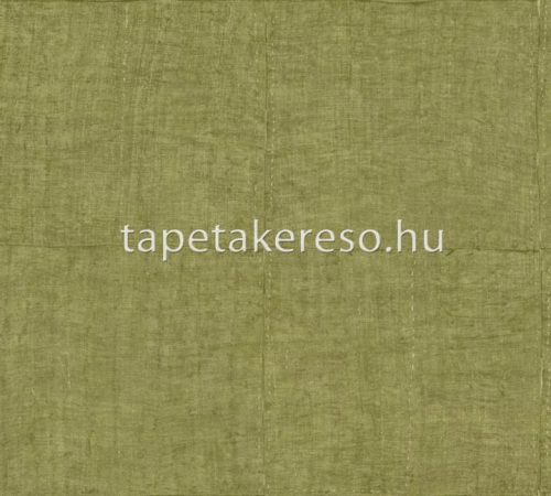 Arte Antigua papír, vinyl anyagú zöld színű szövetmintás, foltos modern tapéta