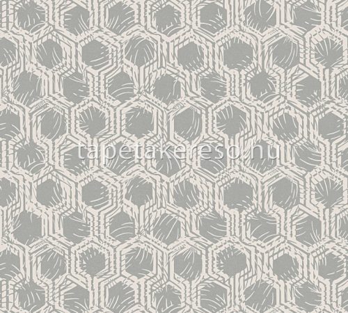 Architects Paper Alpha vlies anyagú ezüst, beige színű geometriai modern tapéta